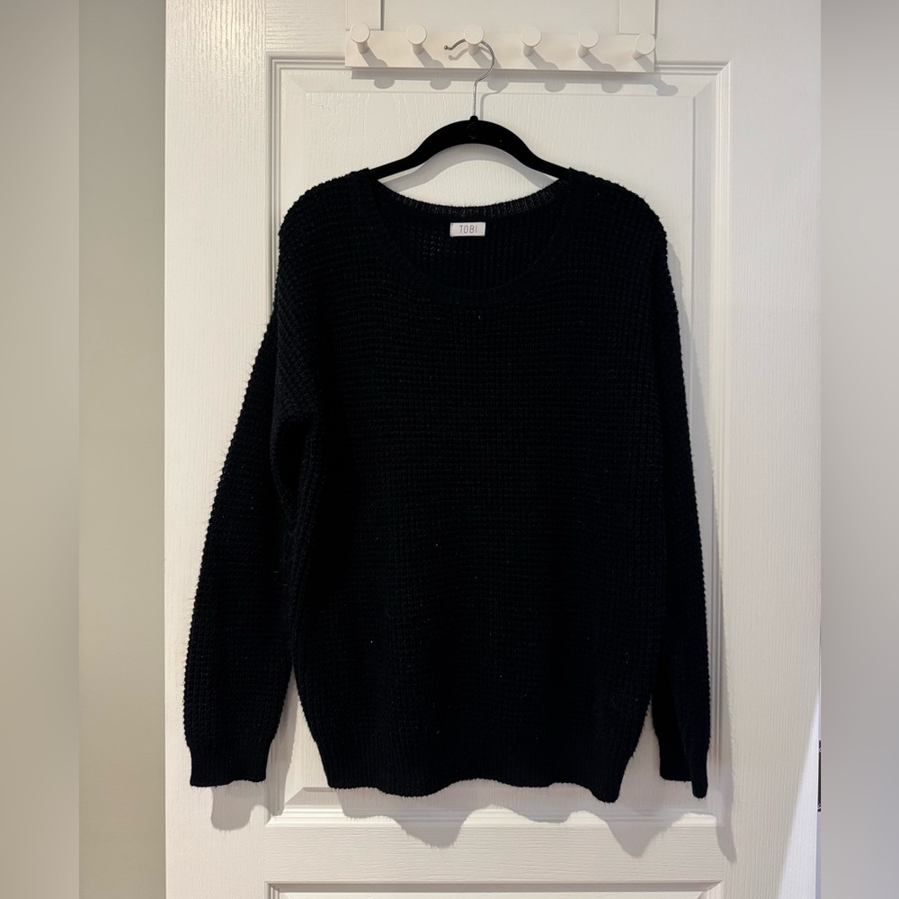 Black Knit Sweater